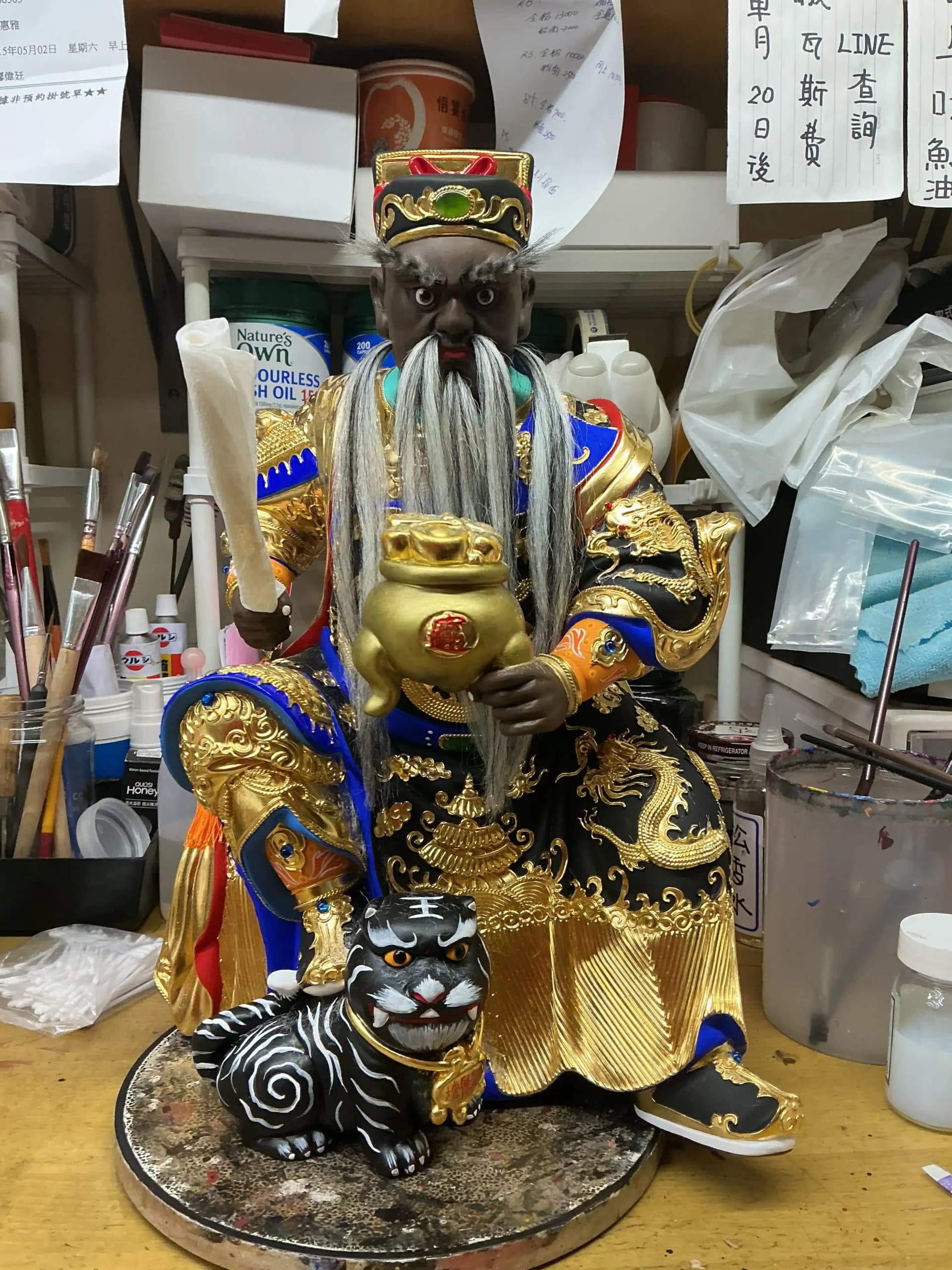 和東雕刻佛具行 五財神