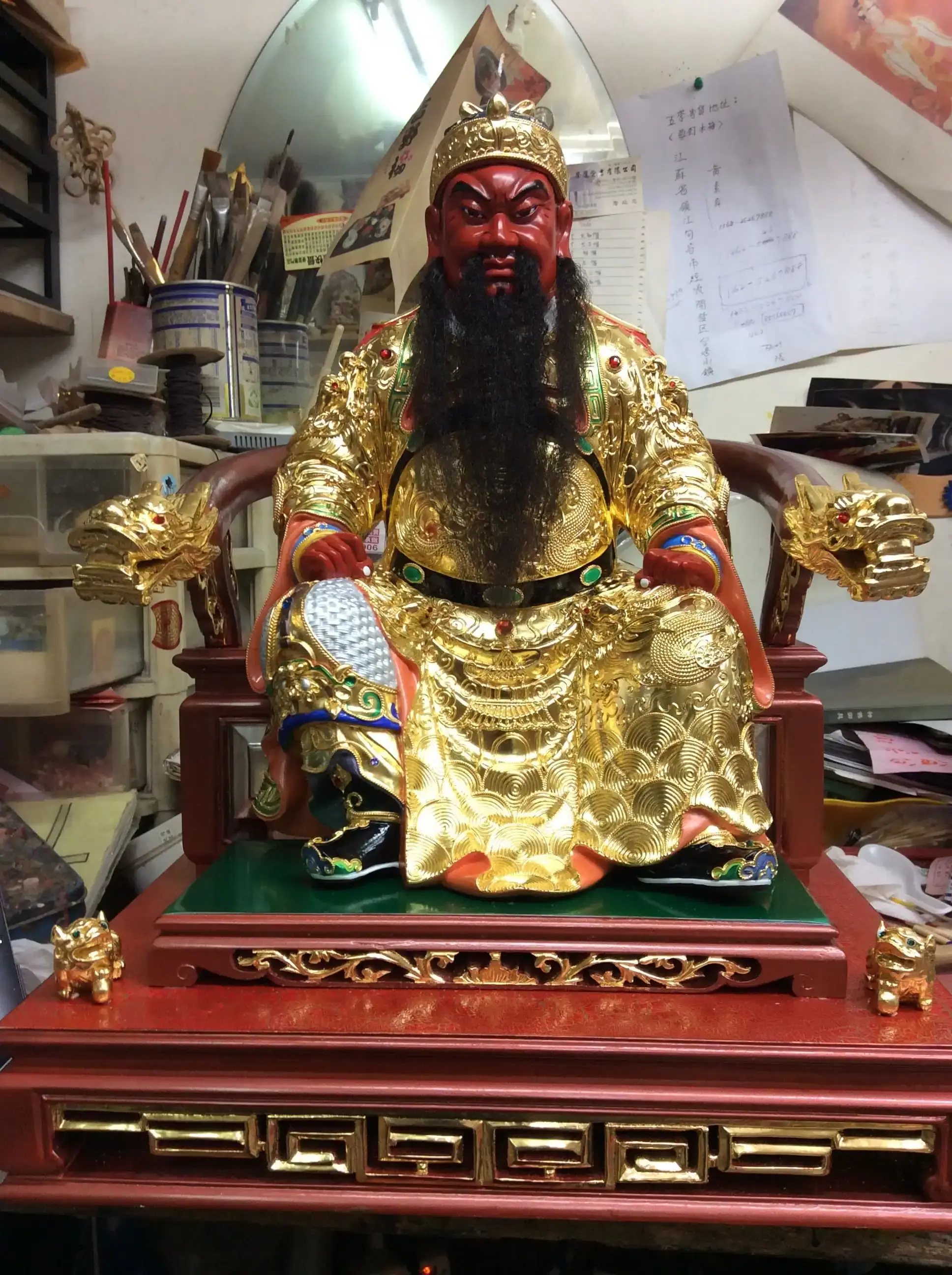 和東雕刻佛具行 關聖帝君