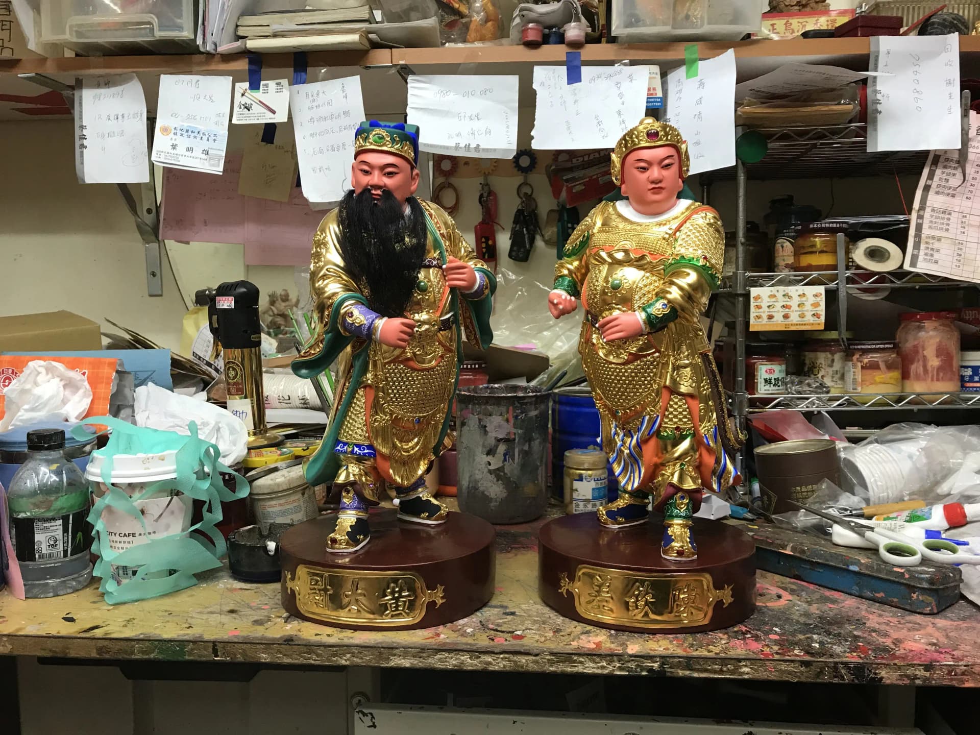 和東雕刻佛具行 欽差太尉